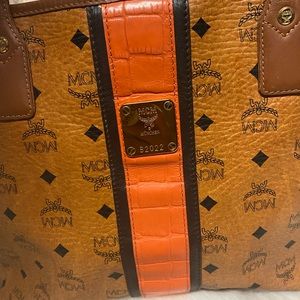 Beutiful MCM Cognac handbag